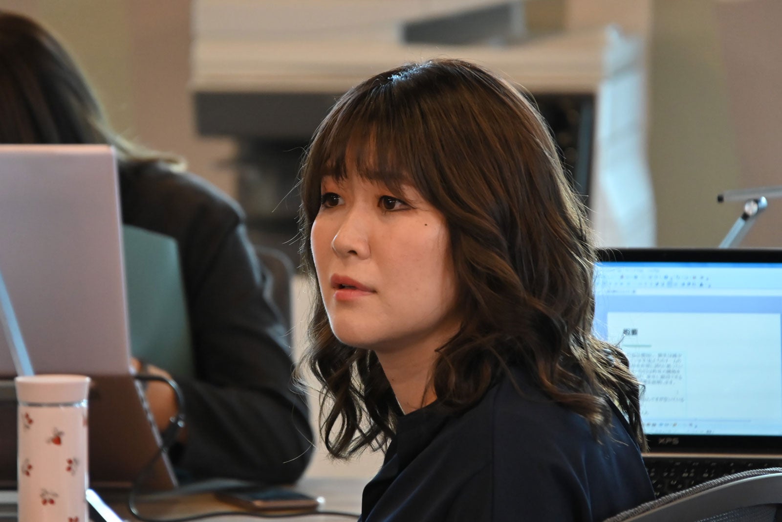 稲田美紀「推しが上司になりまして」第5話（C）「推しが上司になりまして」製作委員会