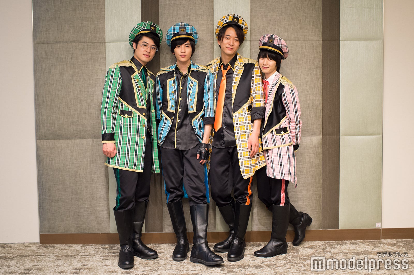 （左から）堀井新太、志尊淳、浅香航大、小越勇輝 （C）モデルプレス