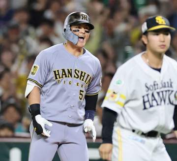 阪神・前川 一時同点の適時打 3連戦スタメンDH起用に応えた オリ3連戦へ「結果を残せるように準備」