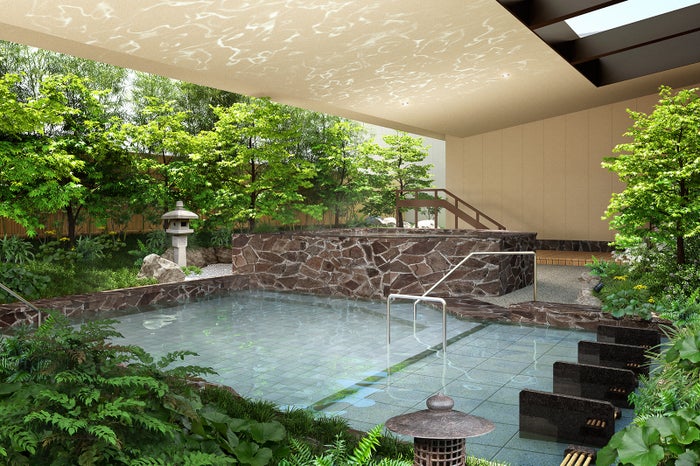 露天風呂／画像提供：大阪ベイタワー合同会社