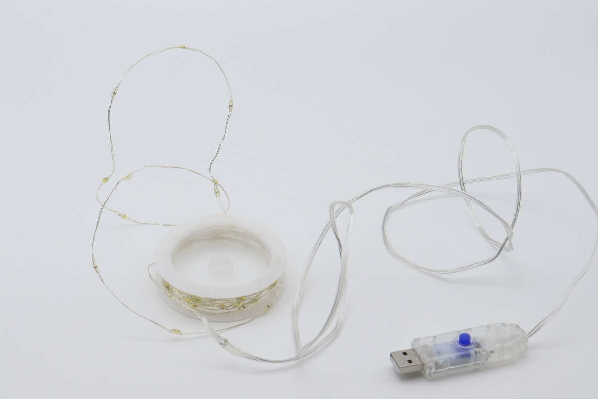 ワイヤーライト(60LEDs、ウォームホワイト) ワイヤーライト(60LEDs、ウォームホワイト)