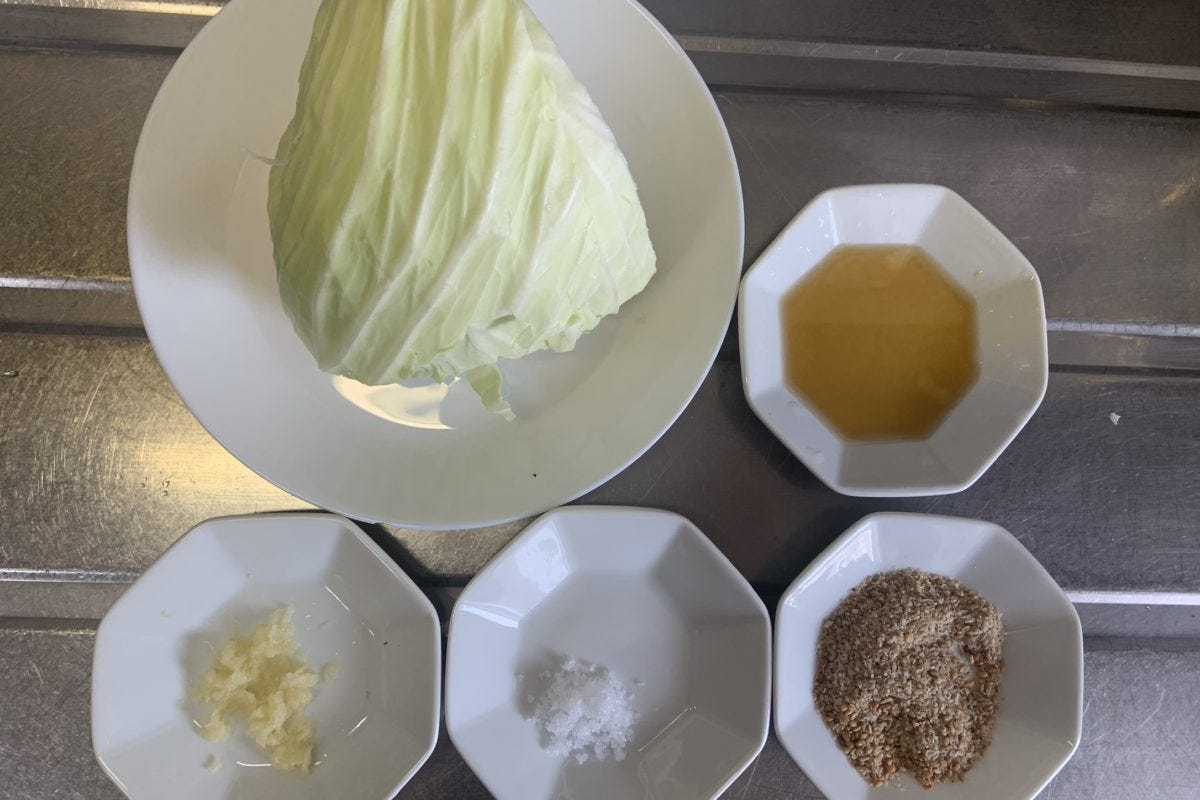 キャベツナムル