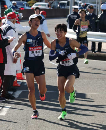 東洋大・シード権21年連続獲得に黄色信号 9区終了時点で10位まで約3分差 アンカーの薄根は10区経験者