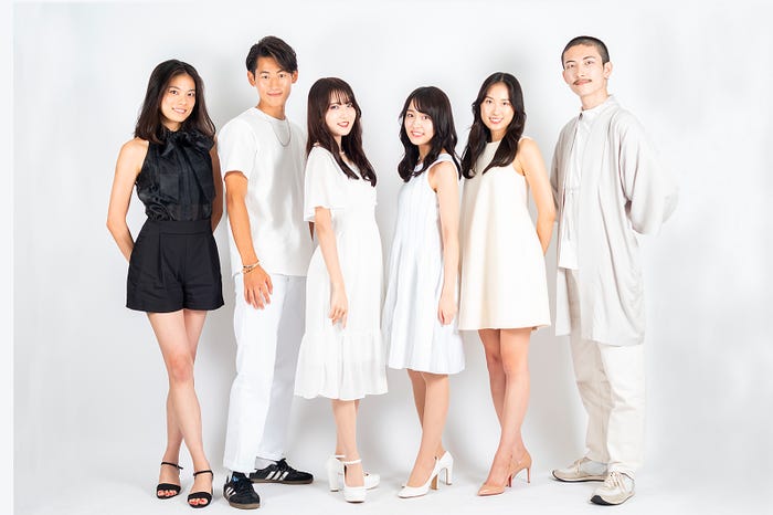 「Sophian’s Contest2020」ファイナリスト(左から)高橋彩里さん、田中哲也さん、吉開優姫さん、三好百花さん、北脇里紗さん、山本大葵さん(提供画像)