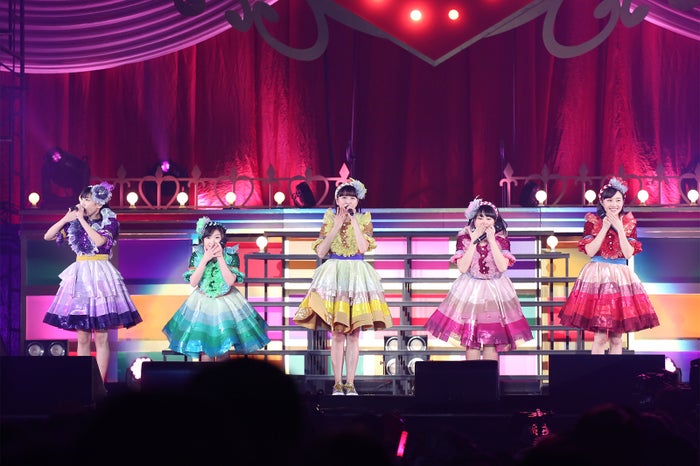 横浜アリーナで行われたライブ「ももクロくらぶxoxo~バレンタインDE NIGHT だぁ~Z!2017〈バレンタイン・裏〉」(提供写真)