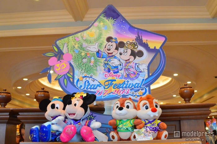 ミッキー&ミニー・チップ&デールのペアぬいぐるみ/TDL