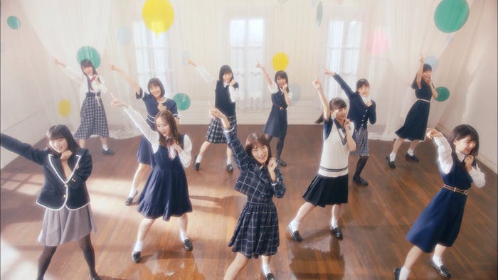 乃木坂46、4期生メンバー曲「図書室の君へ」MVより(提供写真)
