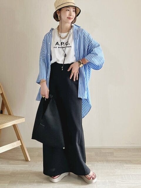 ストライプシャツ