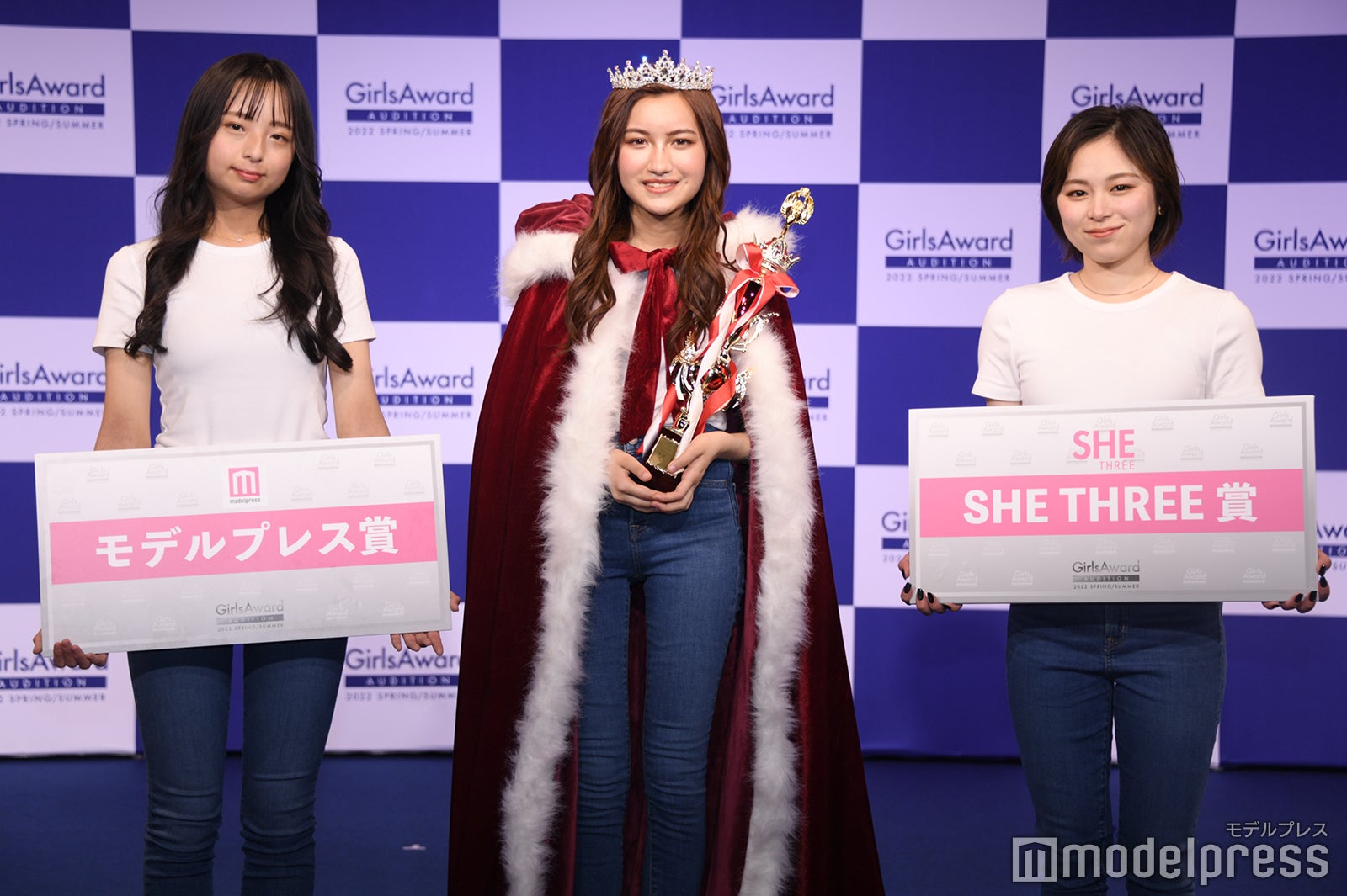 中村桃彩さん、アシュトンすみれジャズミンさん、宮之脇那帆さん（C）モデルプレス（C）モデルプレス