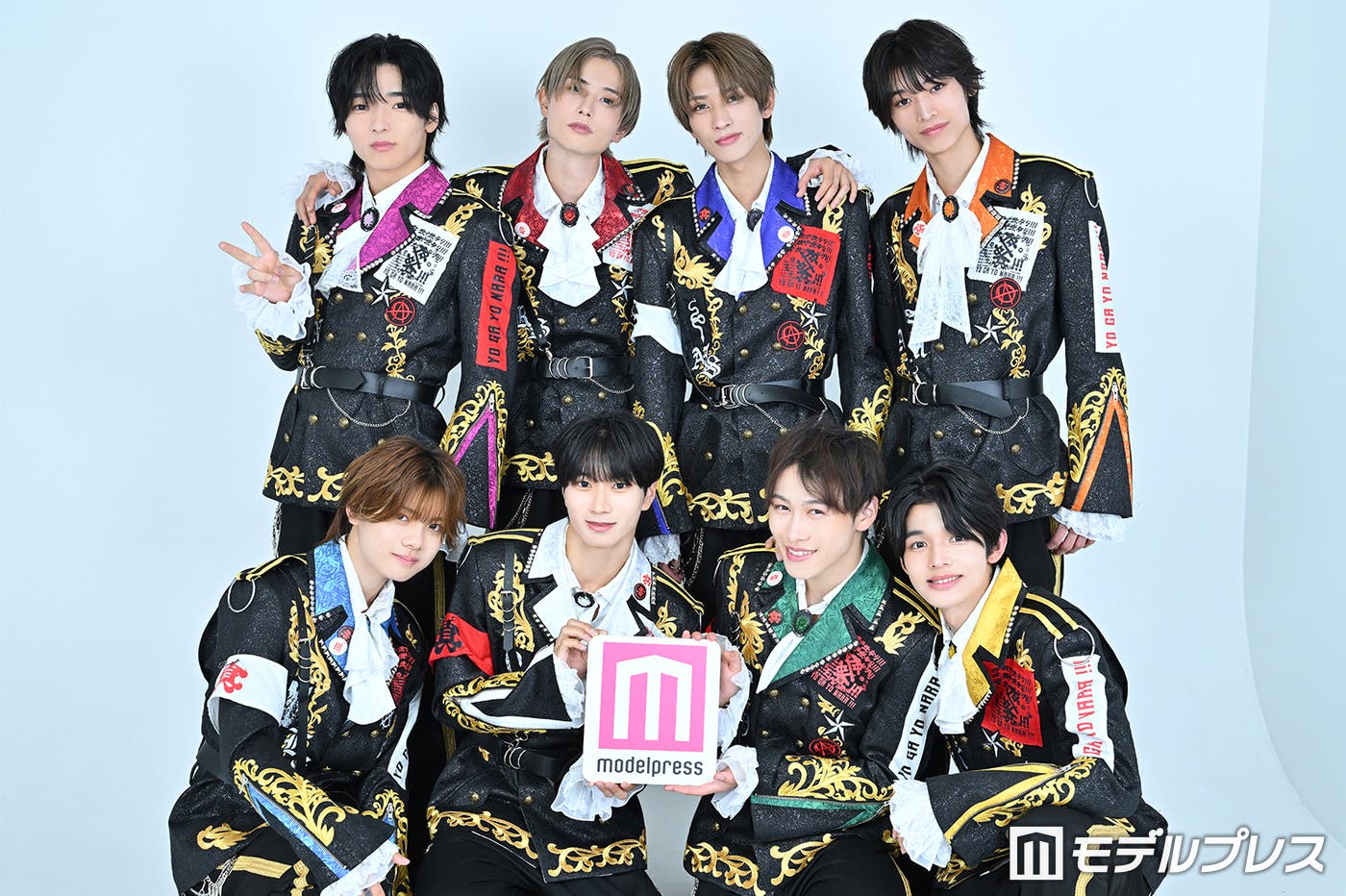 真・世が世なら!!!/(上段左から時計回り)内藤五胤、添田陵輔、中山清太郎、水戸虹一輝、倉澤俊、大谷篤行、堀尾聖、鈴木琥晴(C)モデルプレス