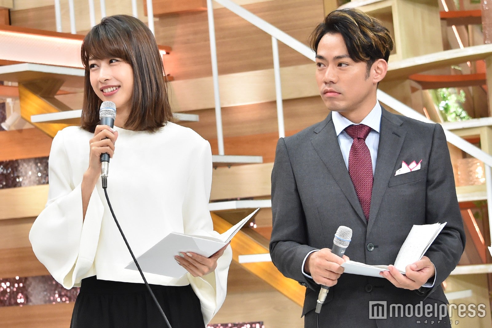 加藤綾子、高橋大輔（C）モデルプレス