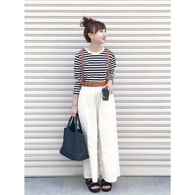 サスペンダーでちょっとおしゃれに 大人女子も可愛く着こなしたいサスペンダーコーデ12選 モデルプレス