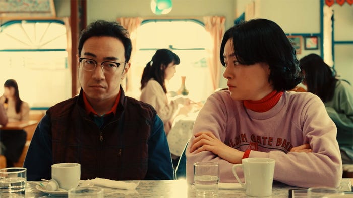 角田晃広、市川実日子「ホットスポット」第9話(C)日本テレビ