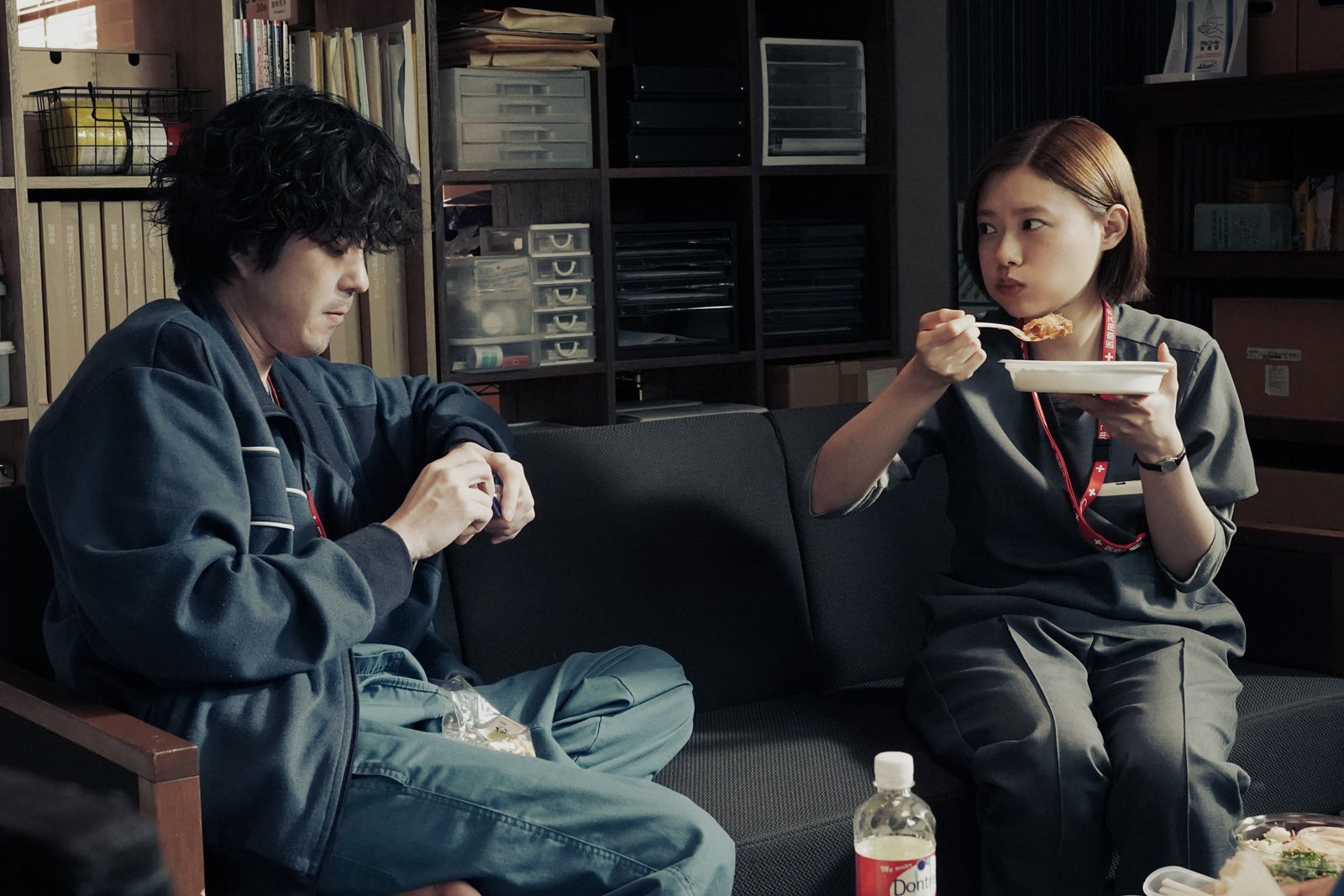 若葉竜也、杉咲花「アンメット ある脳外科医の日記」第5話より（C）カンテレ