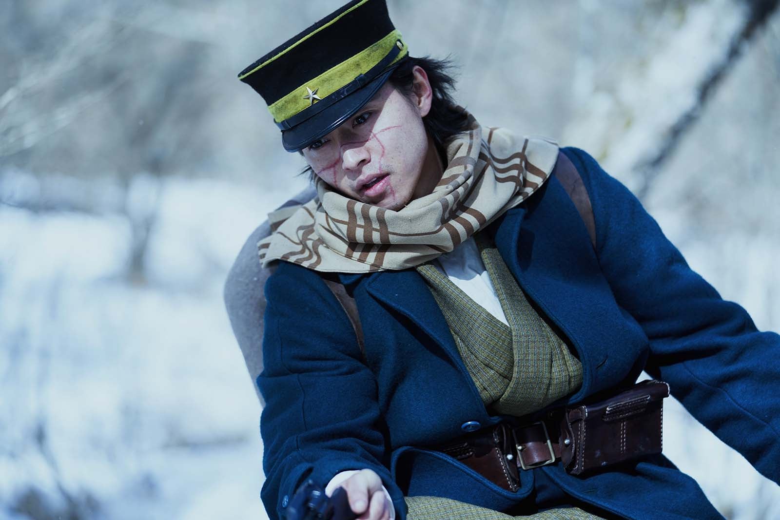 山崎賢人「ゴールデンカムイ」（公開中）（C）野田サトル／集英社（C）2024映画「ゴールデンカムイ」製作委員会