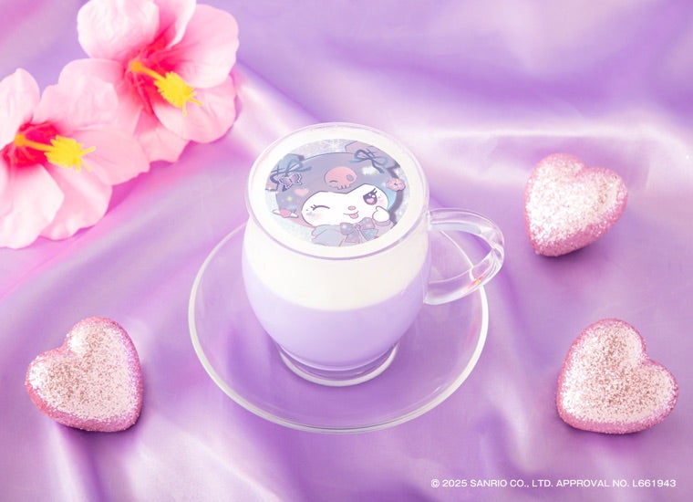 ラテにも降臨☆クロミさま　税込890円）2025 SANRIO CO., LTD. APPROVAL NO. L661943