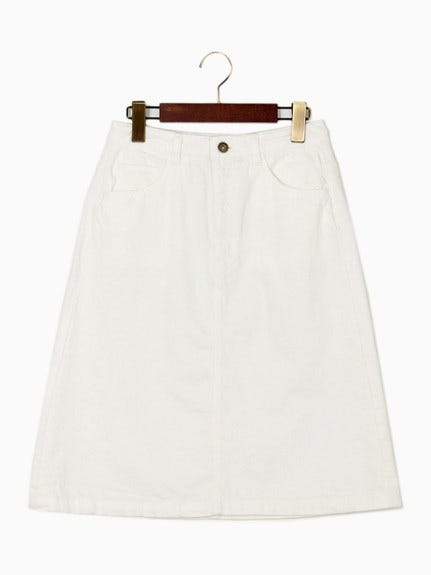 Aラインデニムスカート「Jewel Changes」12,960円(税込)