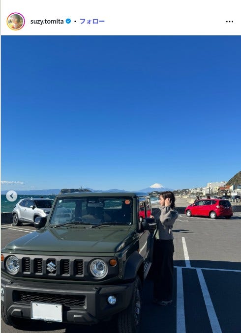 富田鈴花Instagramより