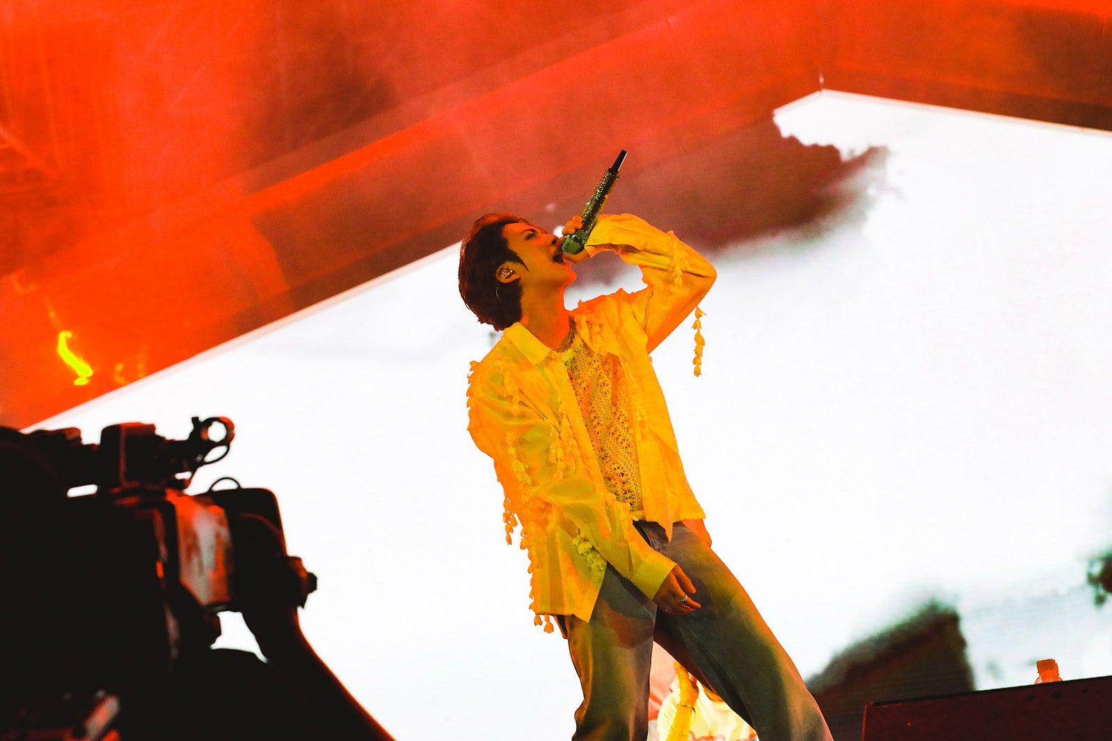 JIN／「BTS ＜Yet To Come＞ in BUSAN」より（C）BIGHIT MUSIC