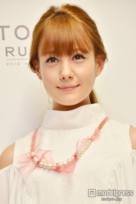 「東京ランウェイ2013 AUTUMN／WINTER」に出演したトリンドル玲奈