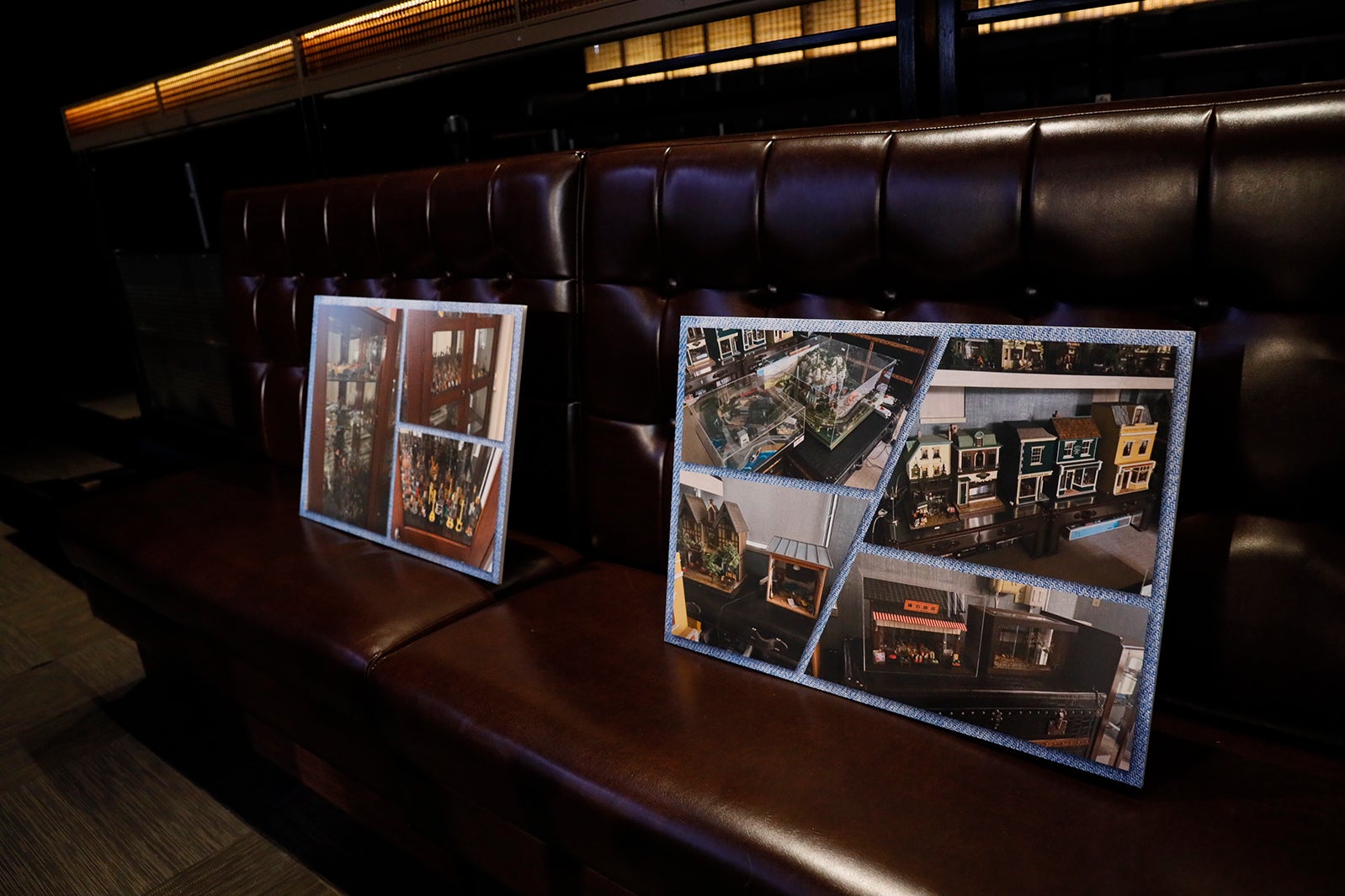 思い出の展示（提供写真）