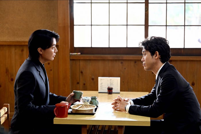 福山雅治、大泉洋「ラストマン-全盲の捜査官-」第1話より(C)TBS