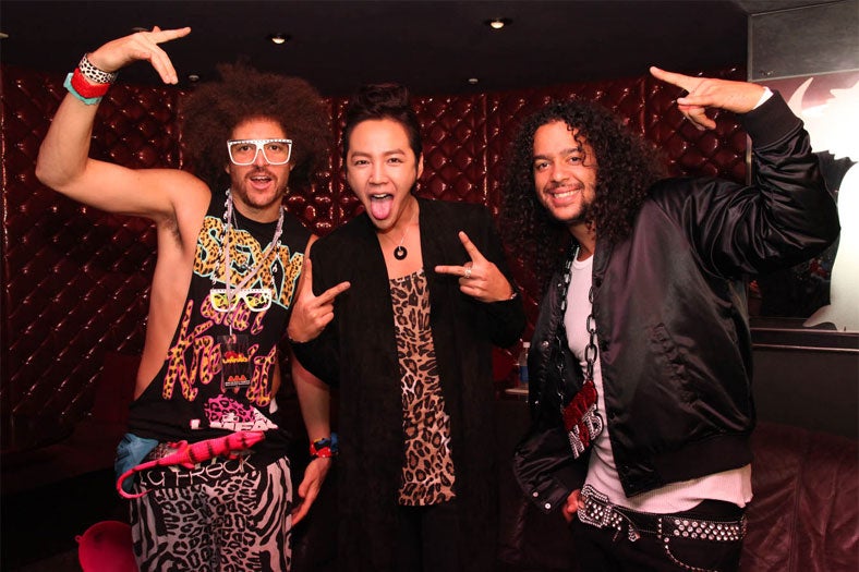 チャン・グンソク、米ユニットの初来日公演にサプライズ乱入