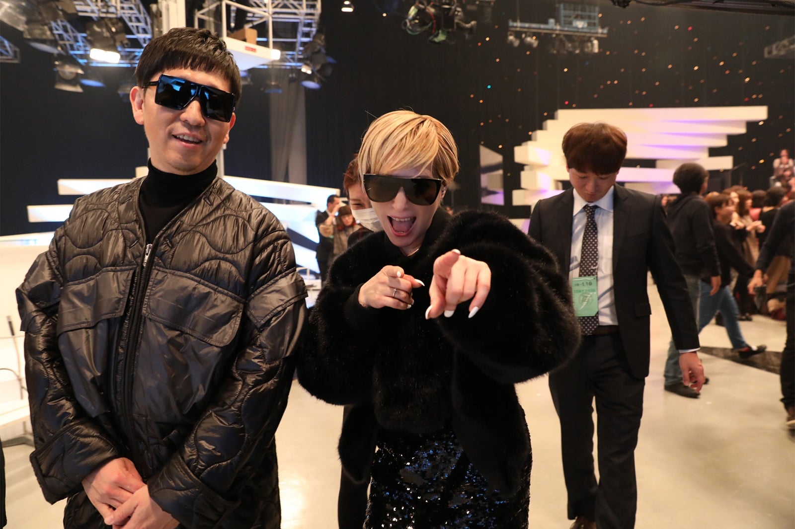 ☆Taku 、LISA／音楽番組「LOVE or NOT♪」より（提供画像）