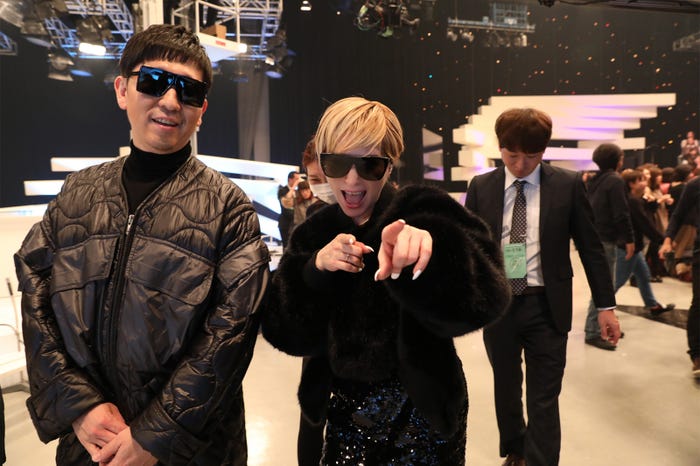 ☆Taku 、LISA/音楽番組「LOVE or NOT♪」より(提供画像)