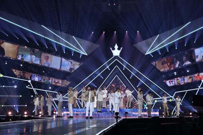 「PRODUCE 101 JAPAN SEASON2」ファイナル(C)LAPONE ENTERTAINMENT