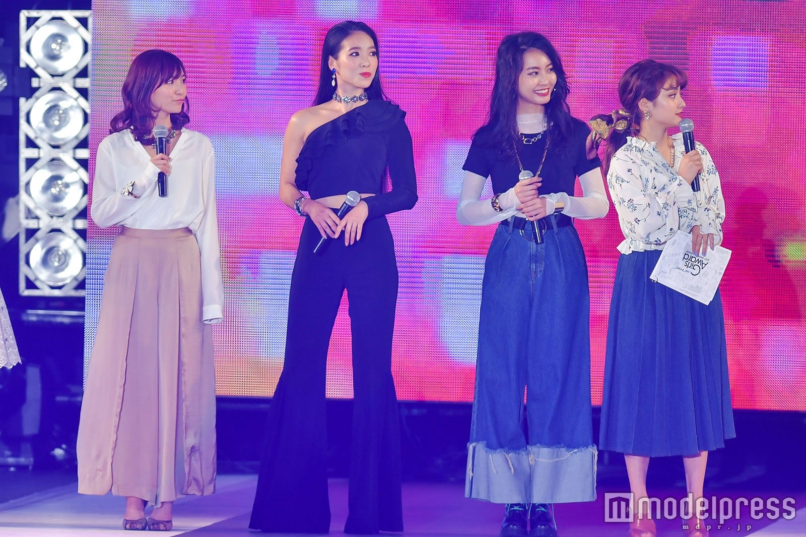 ほのか、紅蘭、山下永夏、谷まりあ （C）モデルプレス