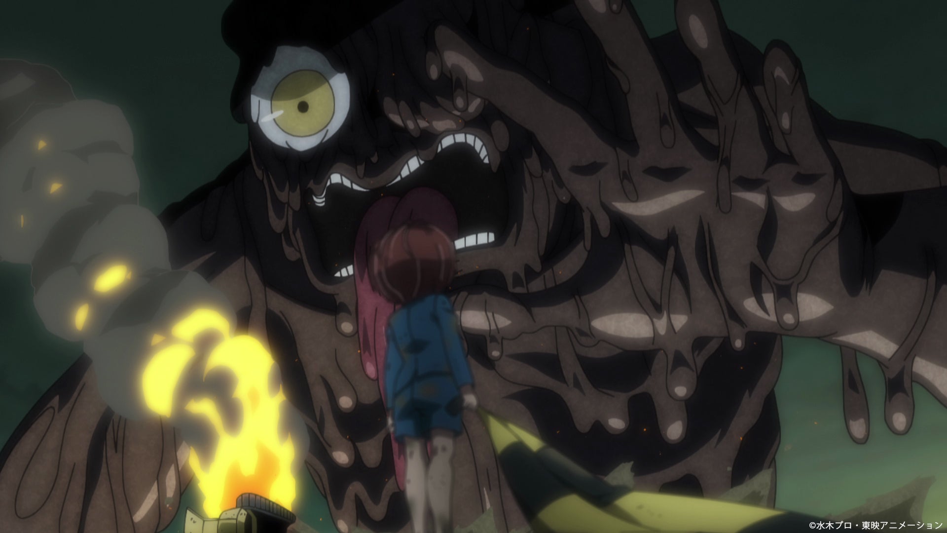 6期54話「泥田坊と命と大地」（C）水木プロ・東映アニメーション