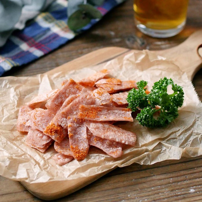 おつまみにぴったり 魚肉ソーセージチップス モデルプレス