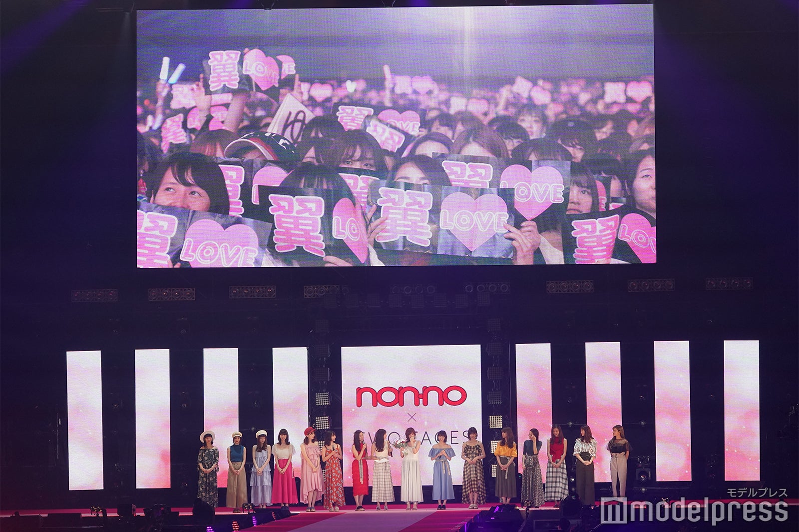 「non-no」ステージ（C）モデルプレス