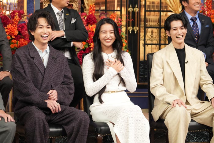 綱啓永、Koki,、渡邊圭祐(C)日本テレビ