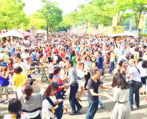 「サルサストリートフェスティバル2017」開催、代々木公園が“サルサ”料理・音楽のテーマパークに