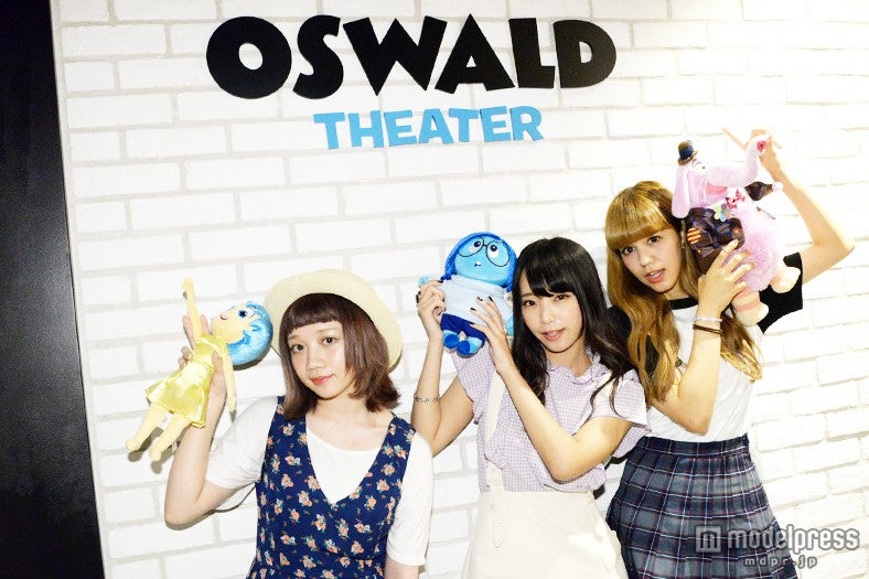 映画「インサイドヘッド」を一足先にチェック！／（左から）小澤シェイン、mam、SARA