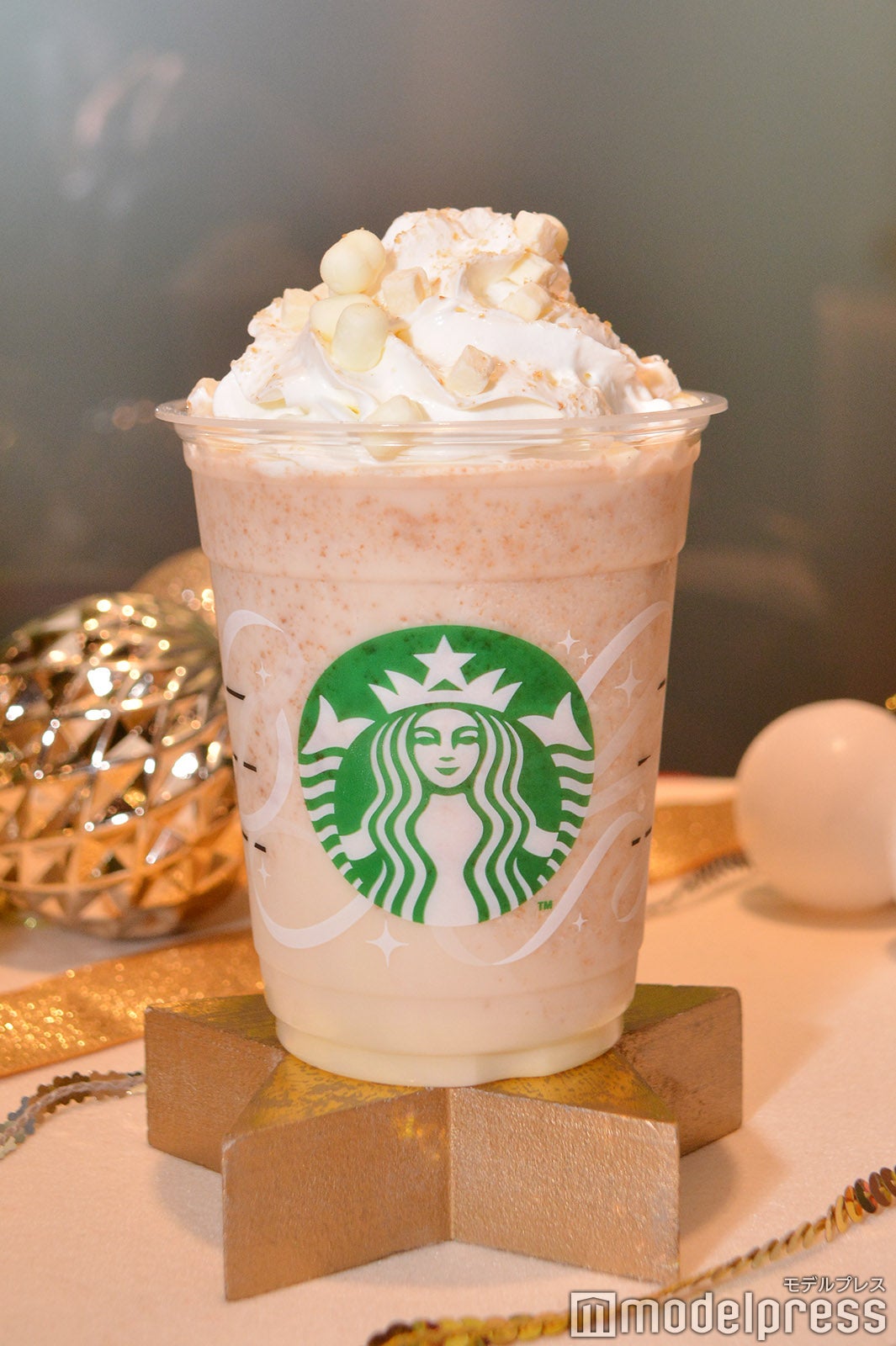 トーステッド ホワイト チョコレート フラペチーノ（C）モデルプレス