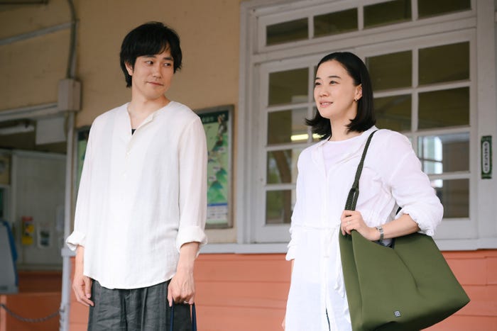 松山ケンイチ、蒼井優「Tシャツが乾くまで」(C)TBS