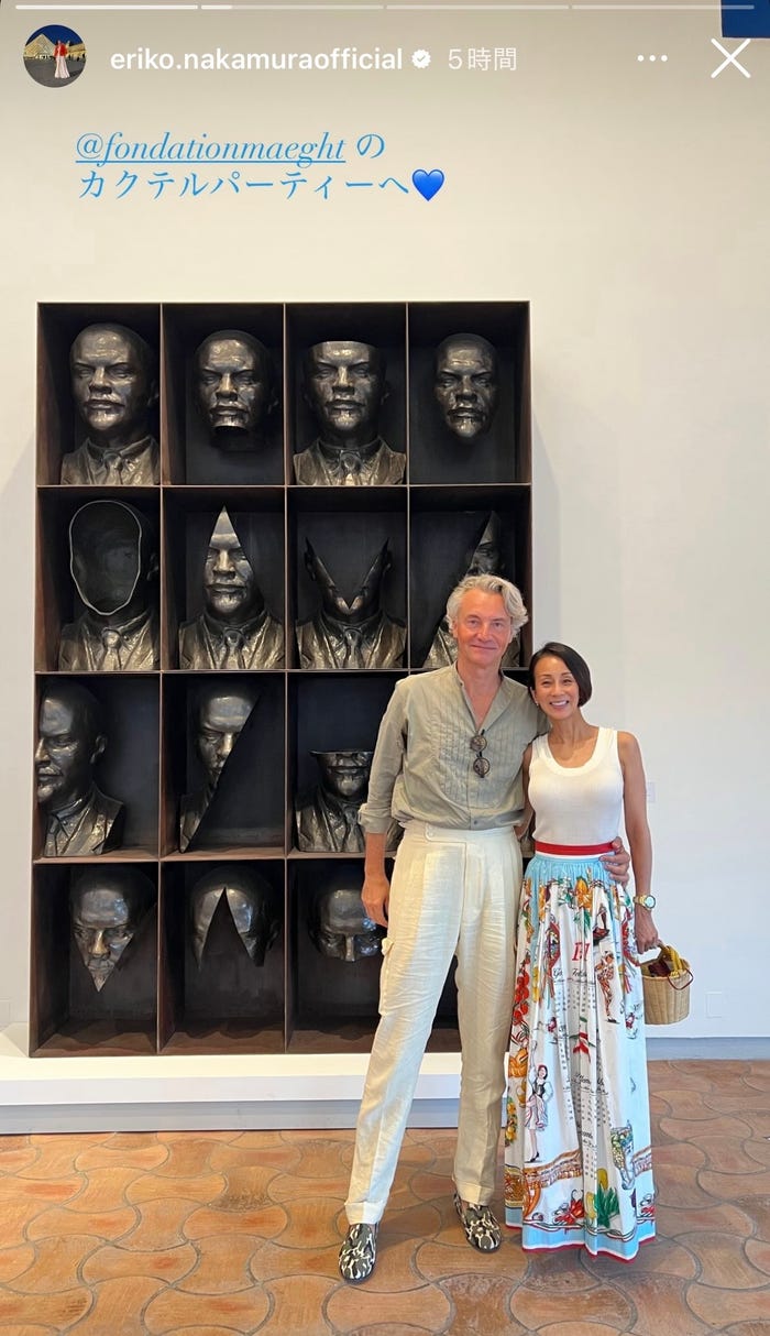 中村江里子Instagramストーリーズより