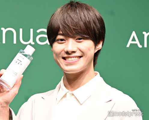 なにわ男子・大橋和也、韓国発スキンケアブランドCMキャラクター就任「よっしゃ!」もちもち美肌を披露