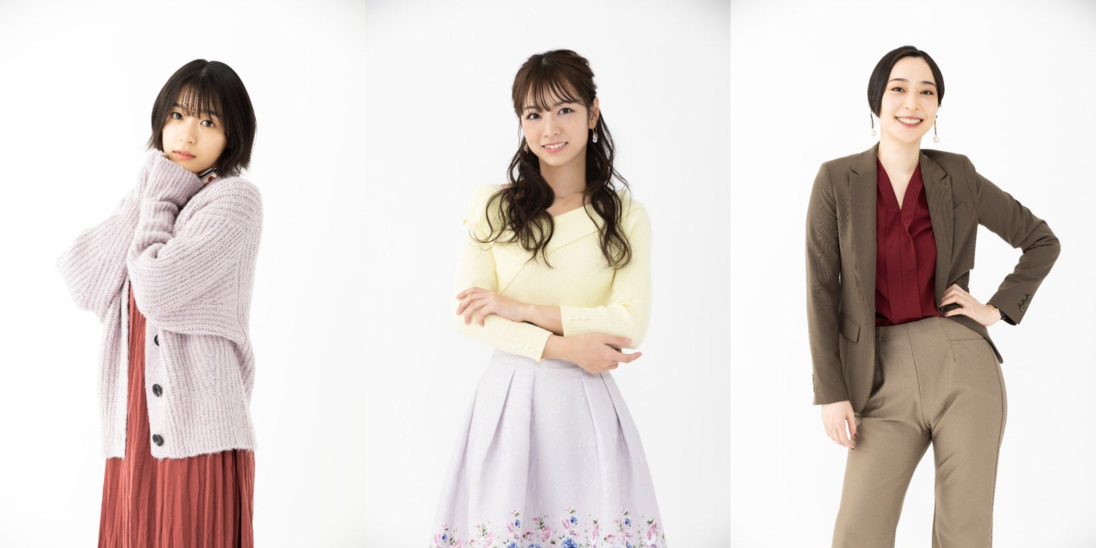 鳴海唯、北野日奈子、大谷麻衣（C）ABCテレビ