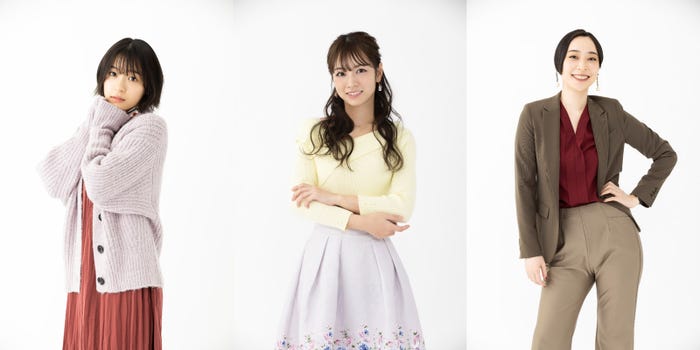 鳴海唯、北野日奈子、大谷麻衣(C)ABCテレビ