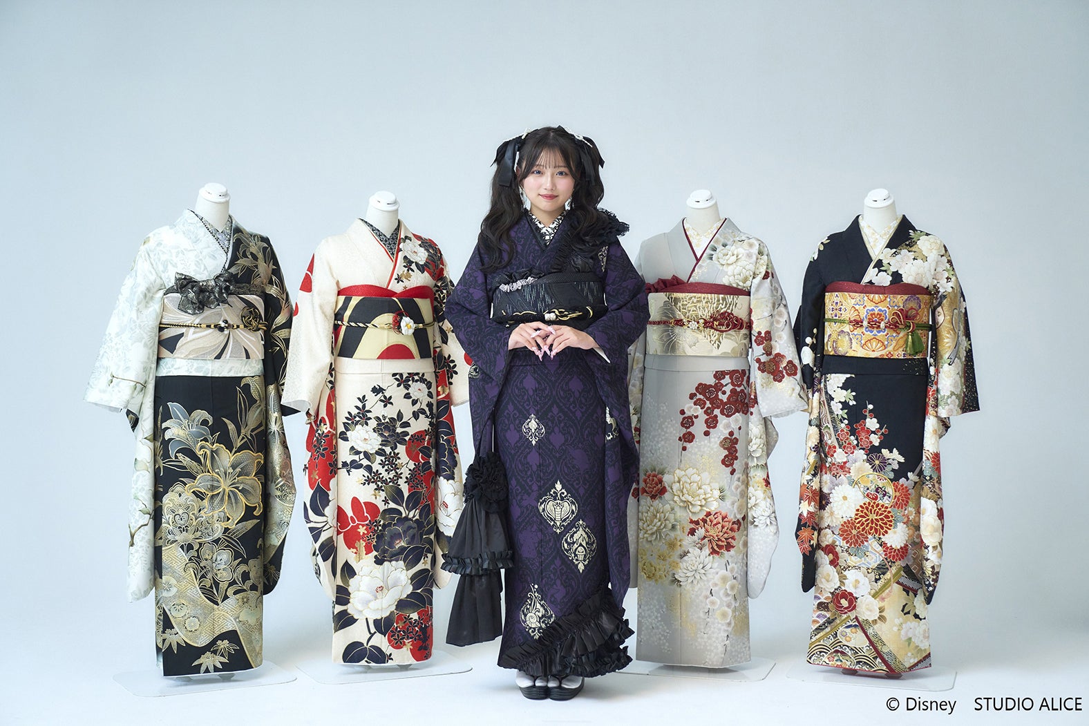 希空／新WebCM「“今、私が着たい振袖。” 希空×ふりホ 4LOOK」撮影オフショット（提供写真）