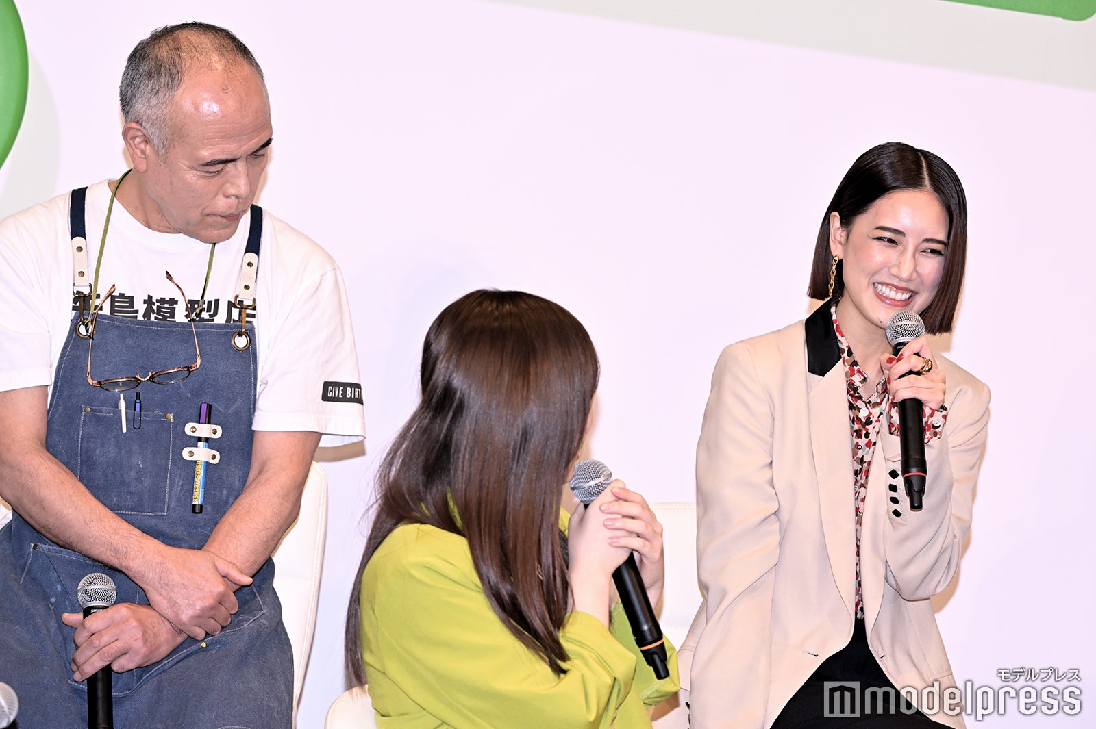 田中要次、与田祐希、藤井夏恋（C）モデルプレス