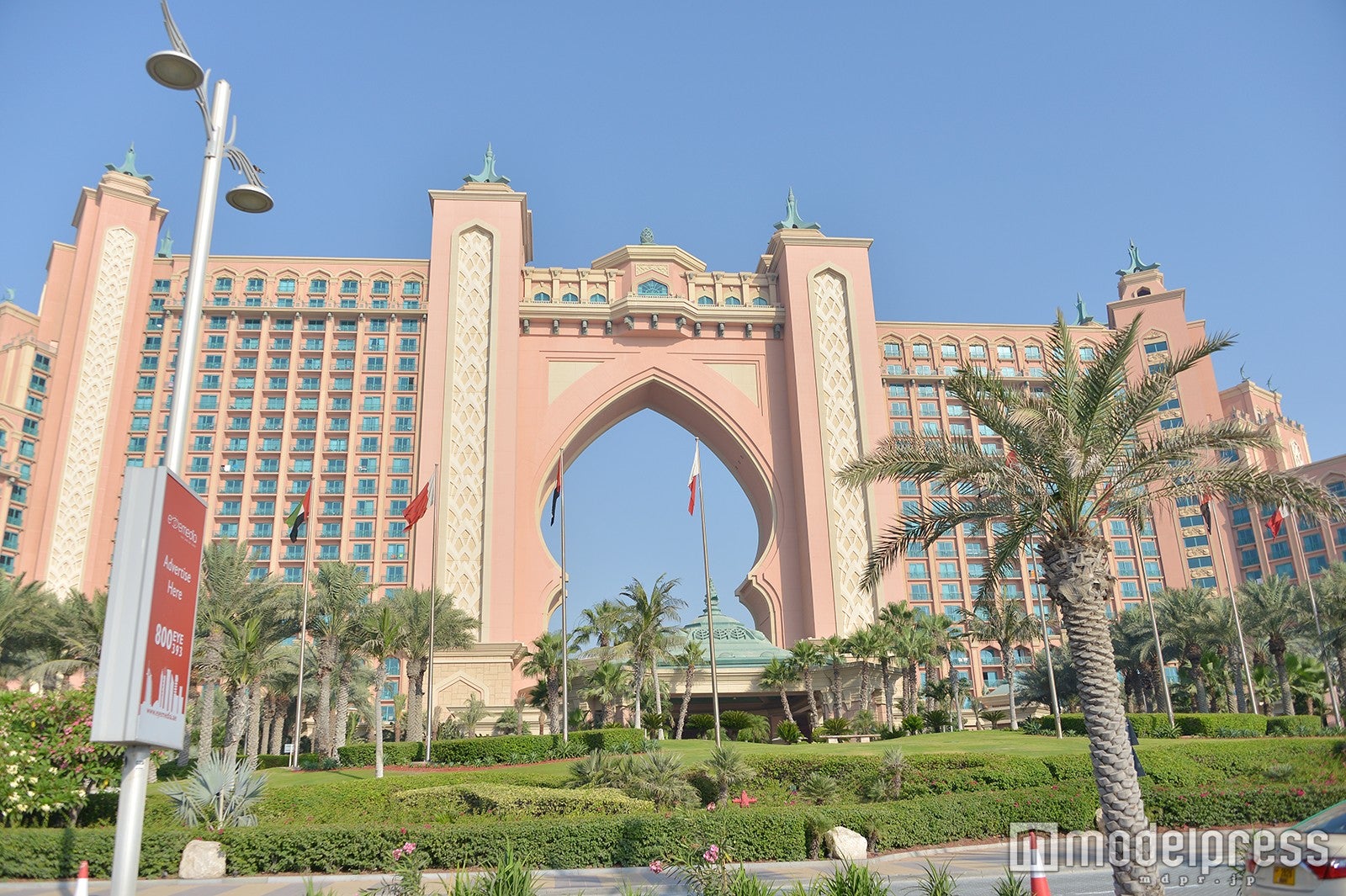 「パーム・ジュメイラ」にあるホテル「アトランティス ザ パーム」（C）モデルプレス