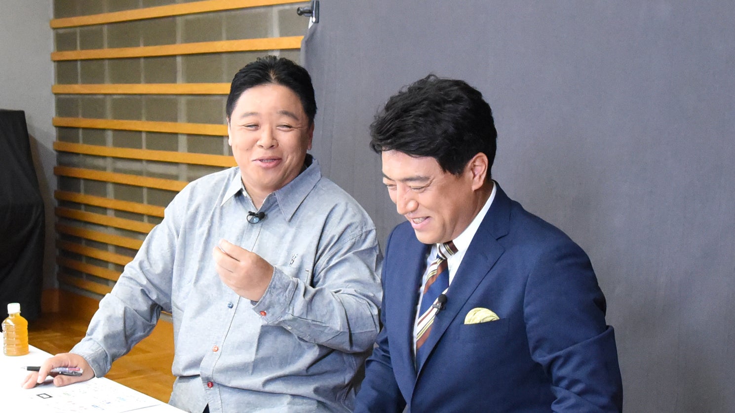 伊集院光、佐野瑞樹アナウンサー（C）フジテレビ