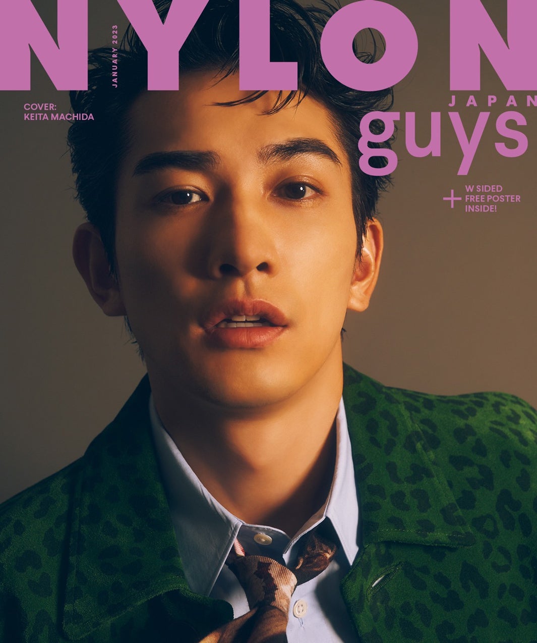 町田啓太、色気あふれるストリートなネクタイ姿「NYLON guys」初登場で