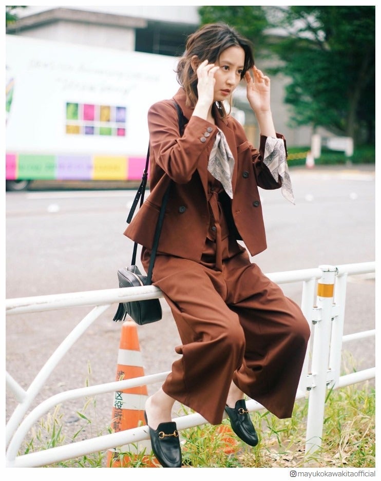 河北麻友子、池田エライザ、NMB48吉田朱里…今秋トレンド“セットアップコーデ”に注目