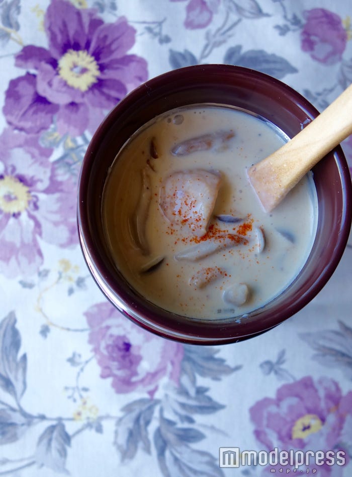 美肌豆乳クリームスープ